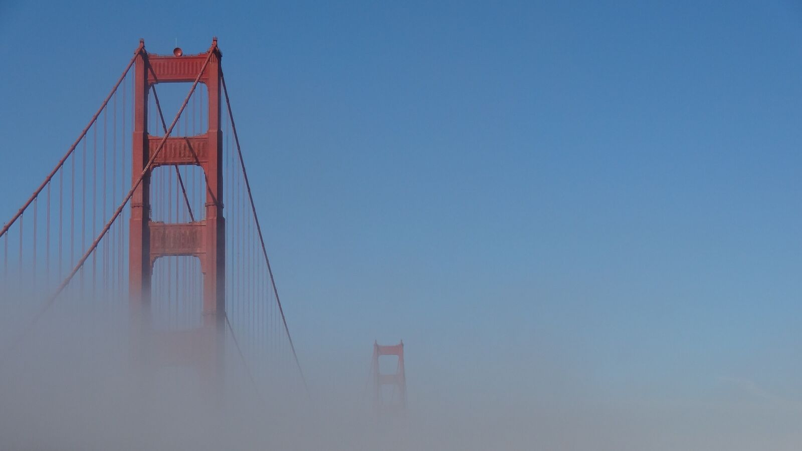 Sony Cyber-shot DSC-HX9V sample photo. Bridge, golden gate, fog photography