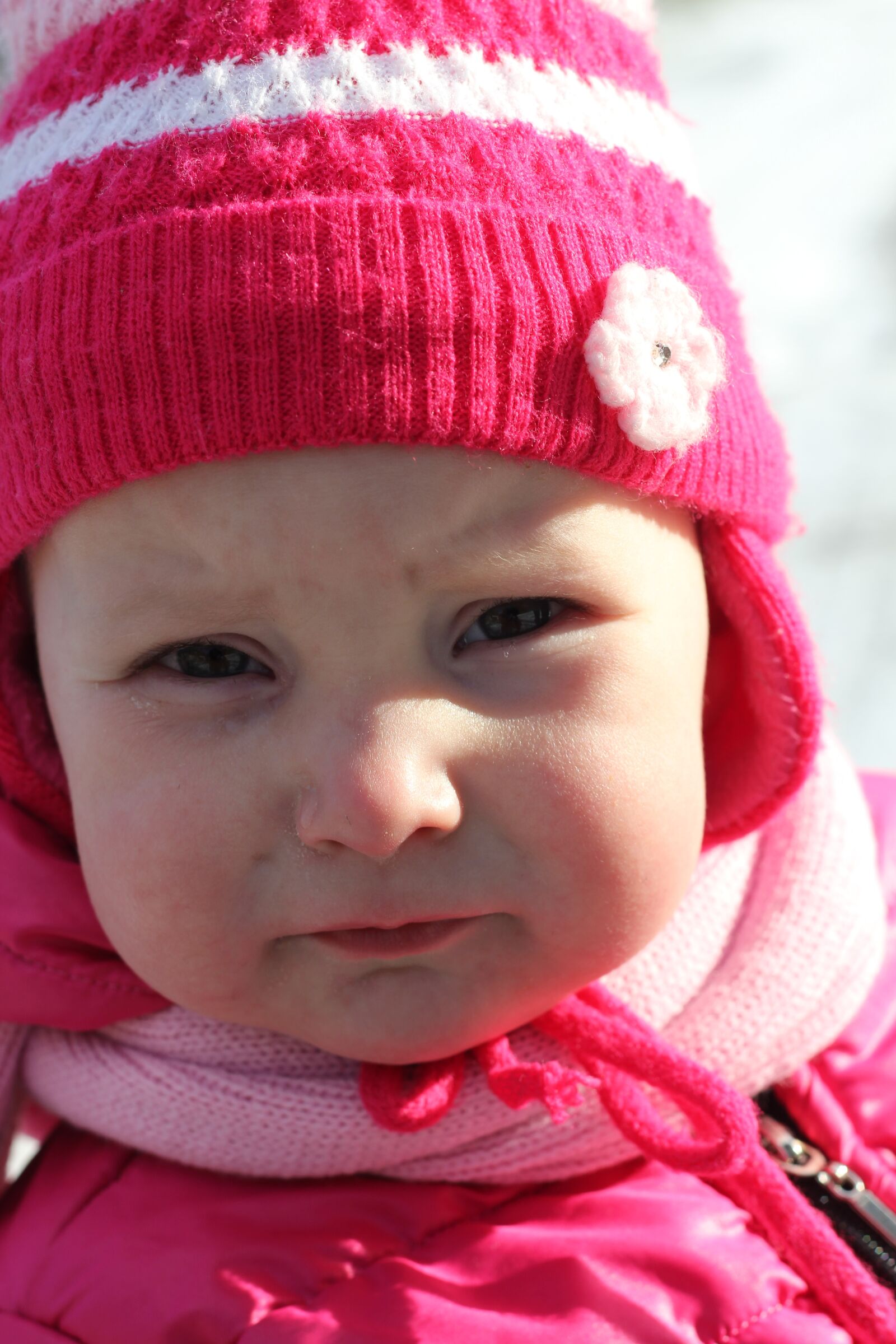 Canon EOS 550D (EOS Rebel T2i / EOS Kiss X4) sample photo. Child, baby girl, pink photography