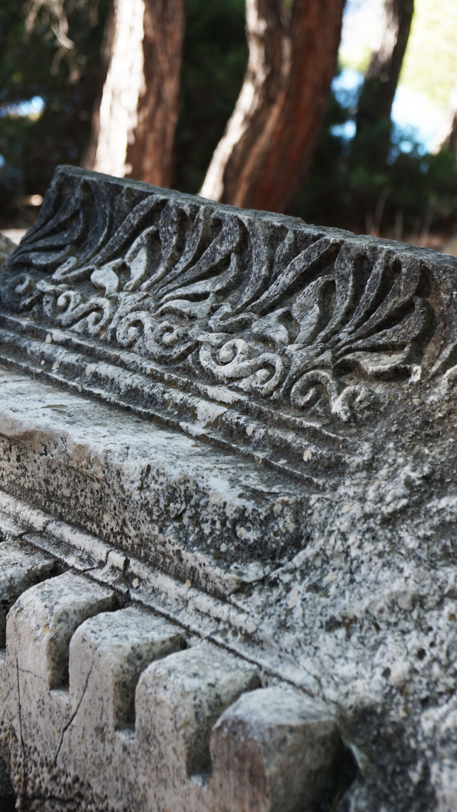 Sony a6000 + Sony Vario-Tessar T* E 16-70mm F4 ZA OSS sample photo. Phaselis, turkey, stone photography