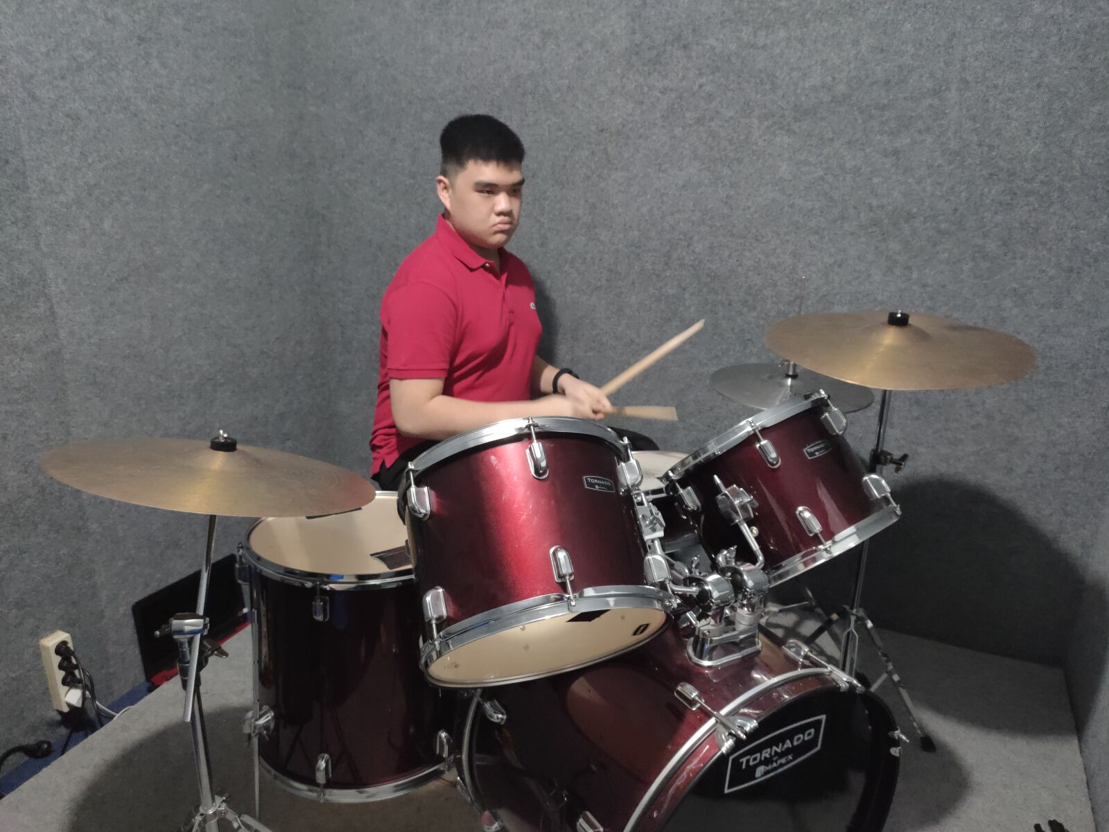 Realme 5 PRO sample photo. Drum for teen, drum photography