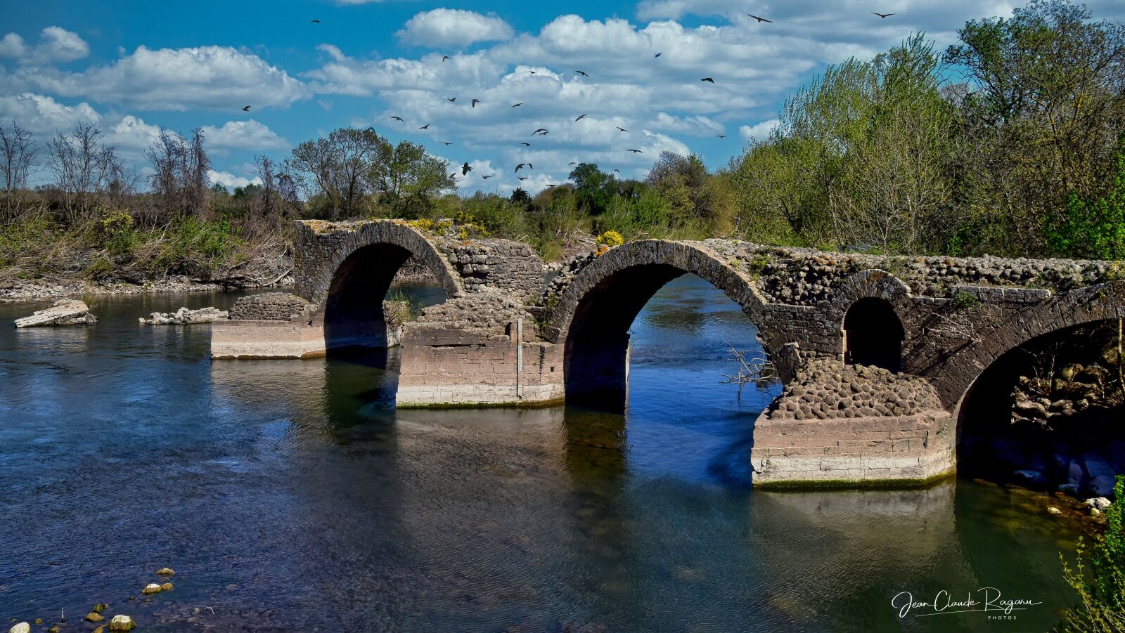 Nikon D5600 sample photo. Bridge, roman, clouds photography
