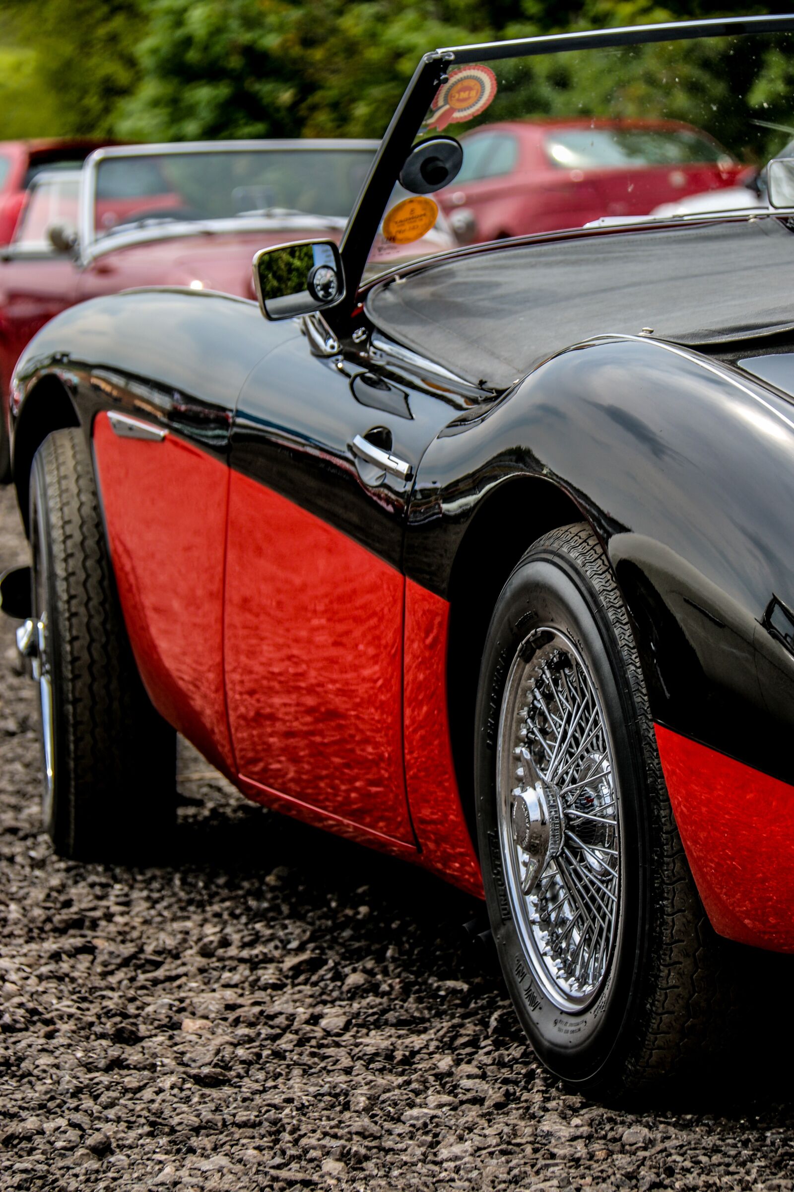 Canon EOS 70D sample photo. Austin healey, austin, red photography