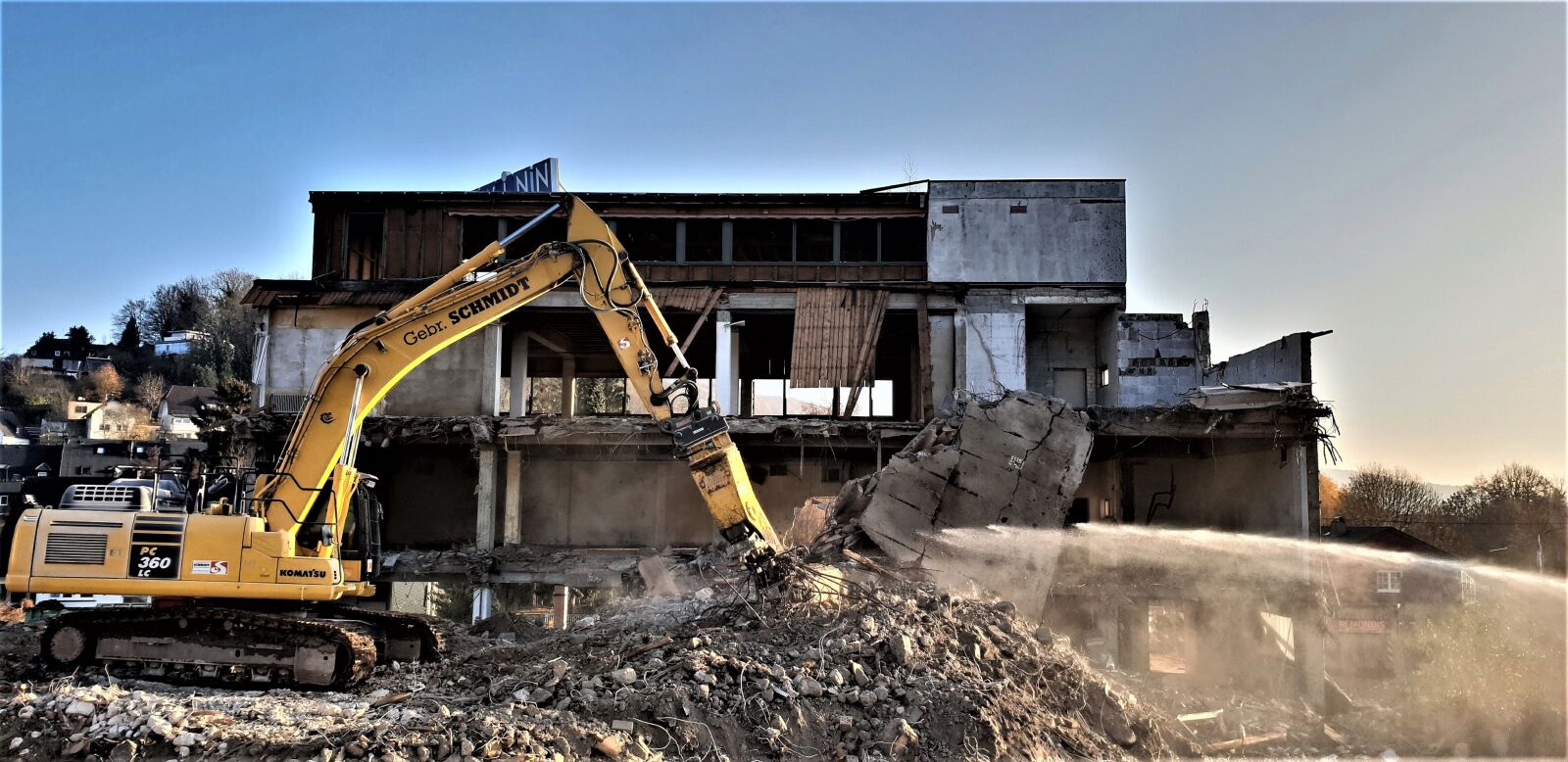 Samsung Galaxy S9 sample photo. Westerburg, demolition of the photography