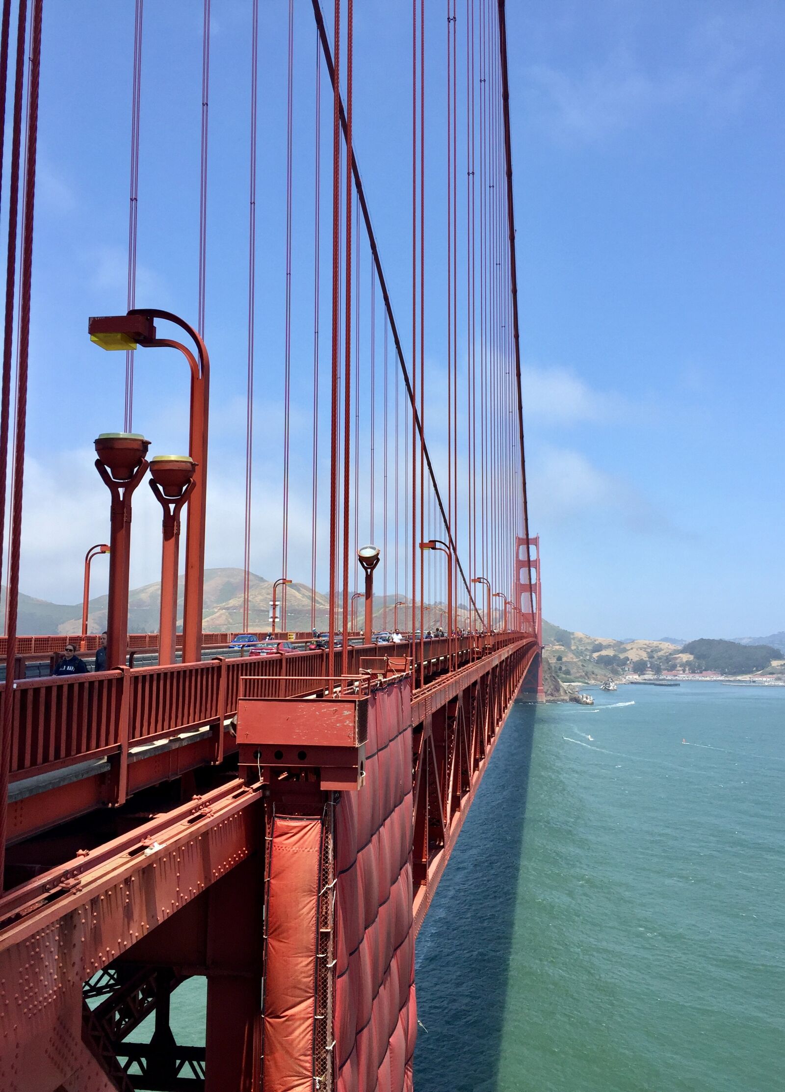 iPhone 6 back camera 4.15mm f/2.2 sample photo. Golden gate bridge, bridge photography