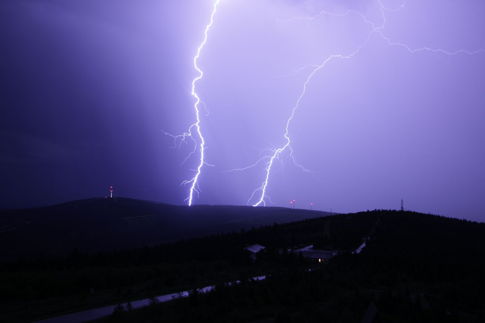 Canon EOS 60D sample photo. Flash, thunderstorm, keilberg photography