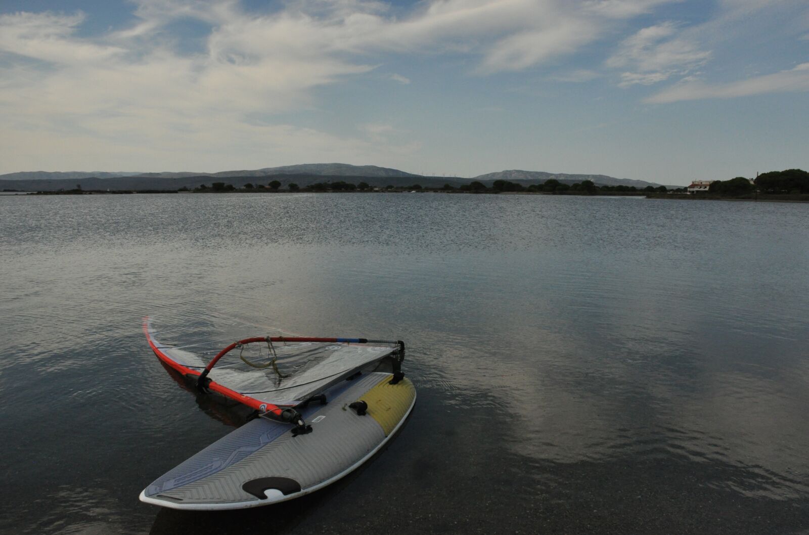 Nikon D90 sample photo. Windsurfing, pond, nature photography