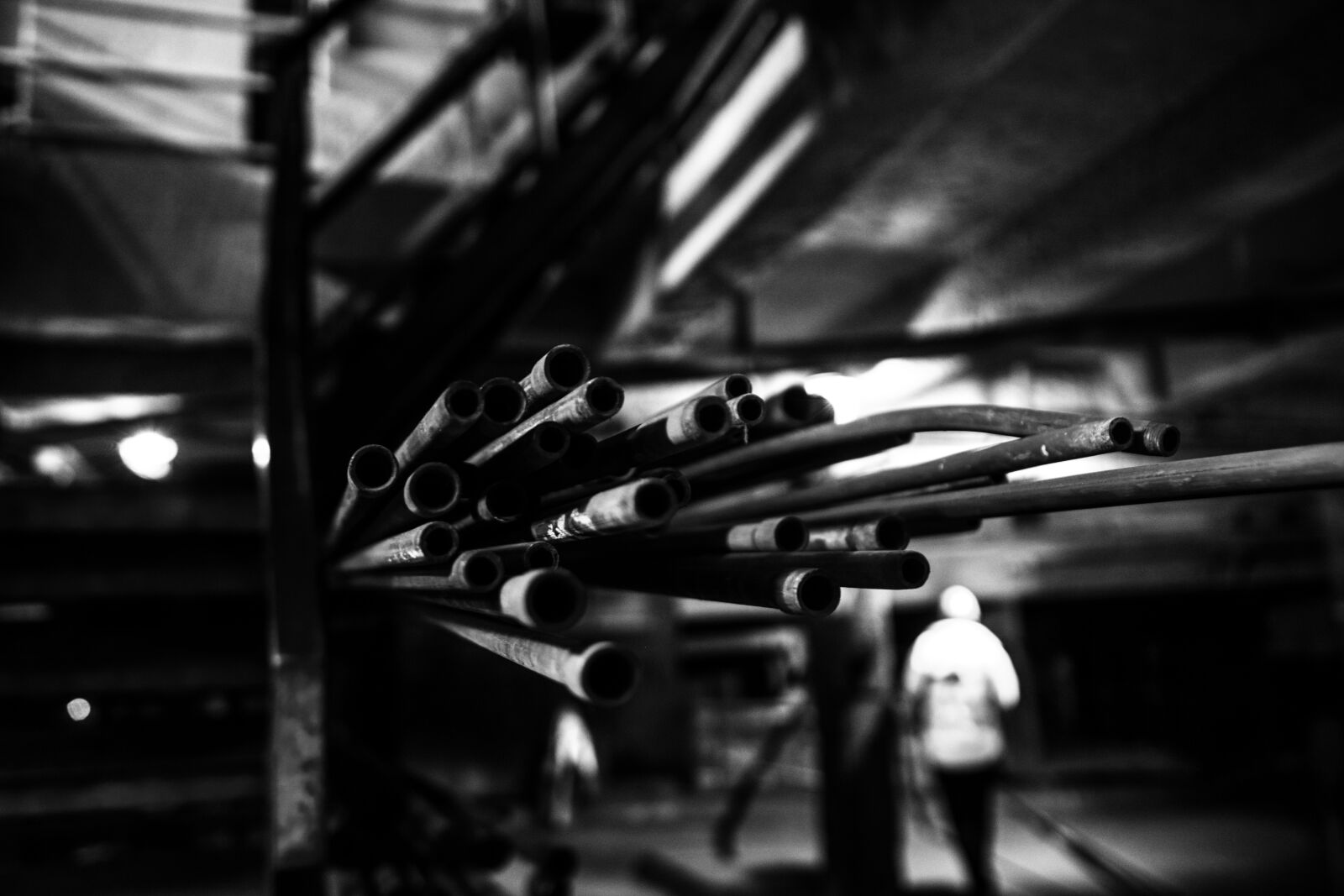 Nikon D3300 sample photo. Tubes, abstraction, bw photography