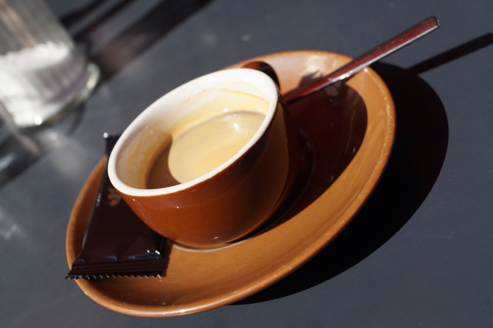 Sony DT 18-55mm F3.5-5.6 SAM II sample photo. Espresso, coffee, cafe photography