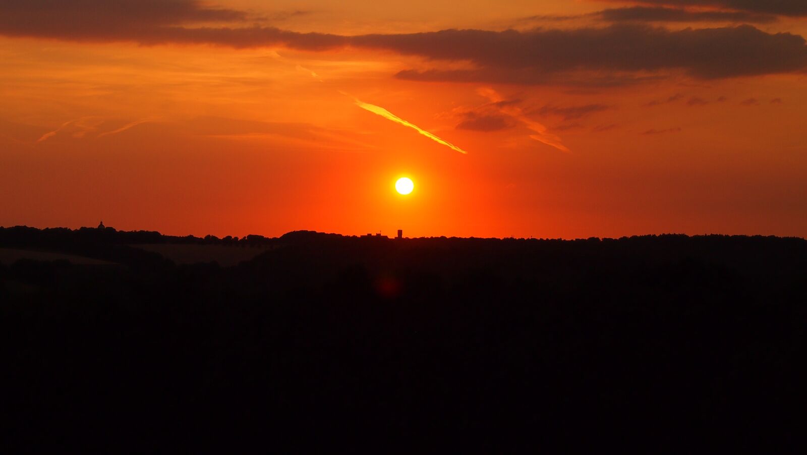 Olympus PEN E-PL3 sample photo. Sunset, solihull, bergisches land photography