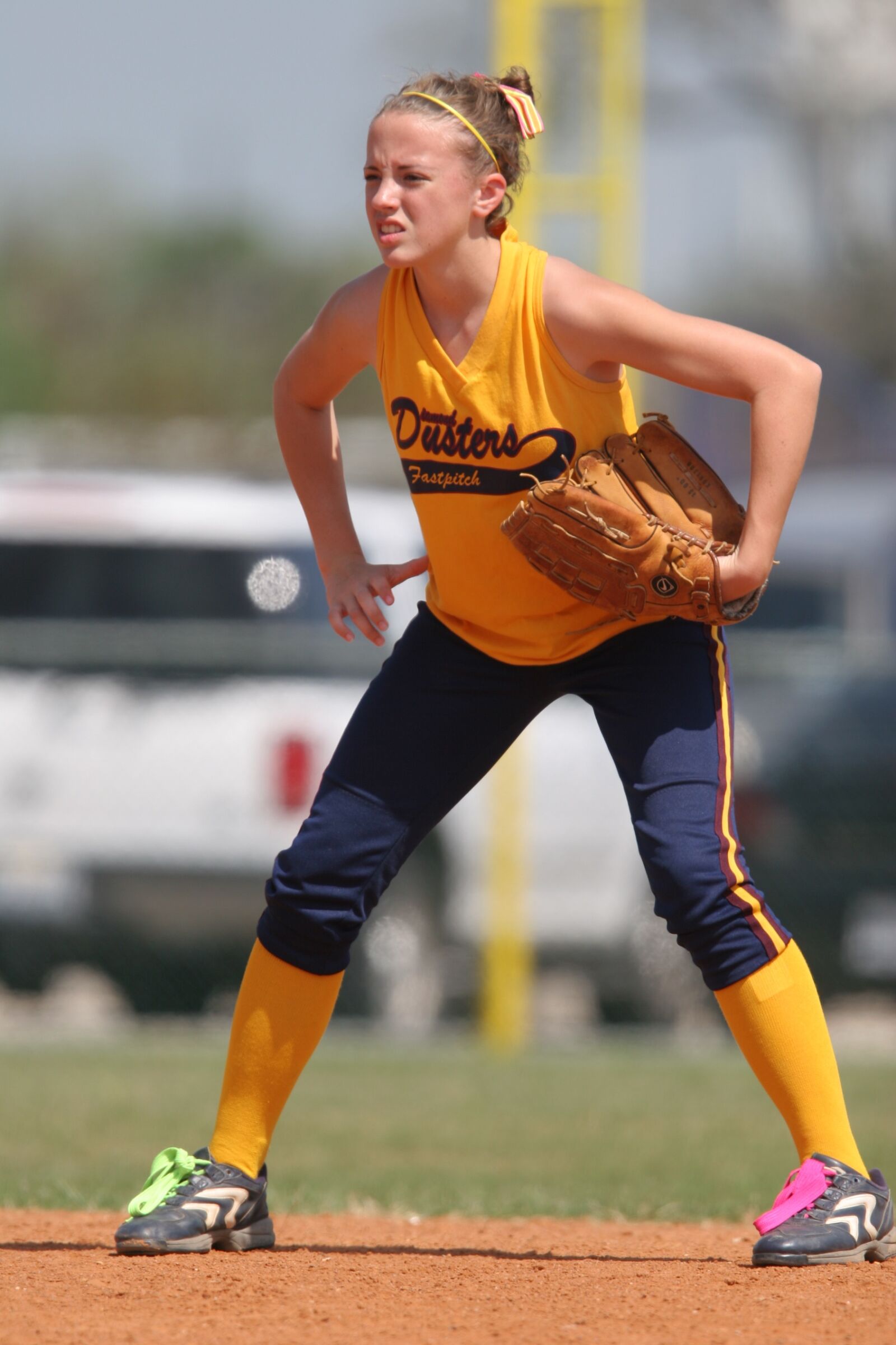 Canon EOS 20D sample photo. Softball, player, girl photography