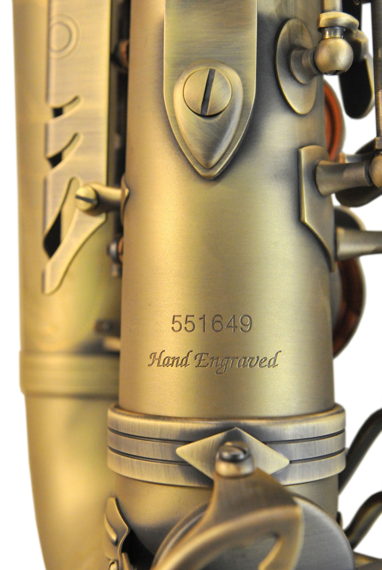 Nikon D300S sample photo. Tenor sax, serial number photography