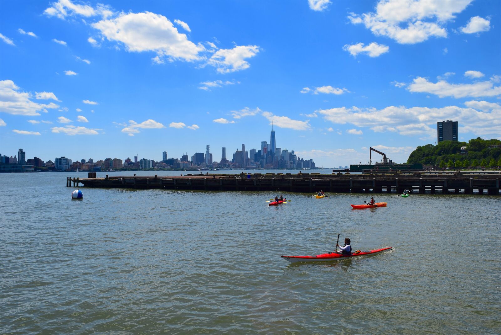 Nikon D3300 sample photo. Kayak, river, hudson river photography