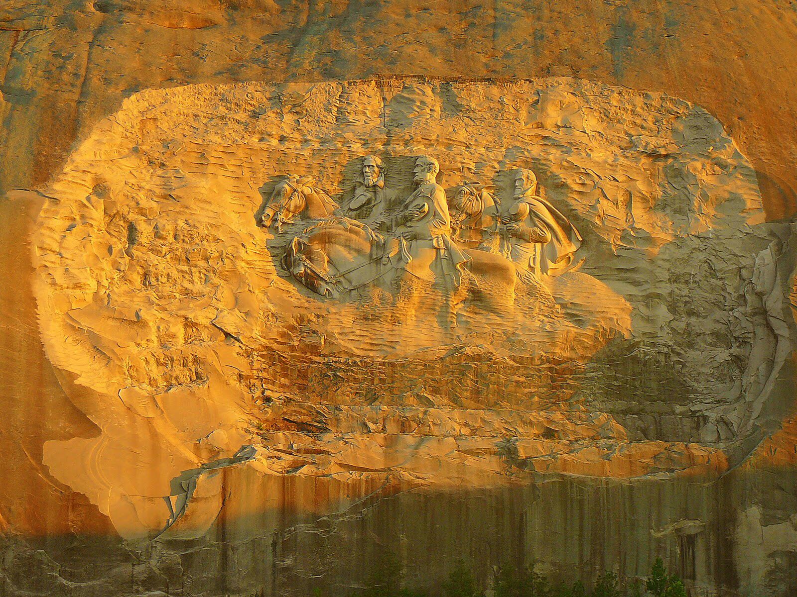 Panasonic DMC-TZ1 sample photo. Stone mountain, relief, sculpture photography