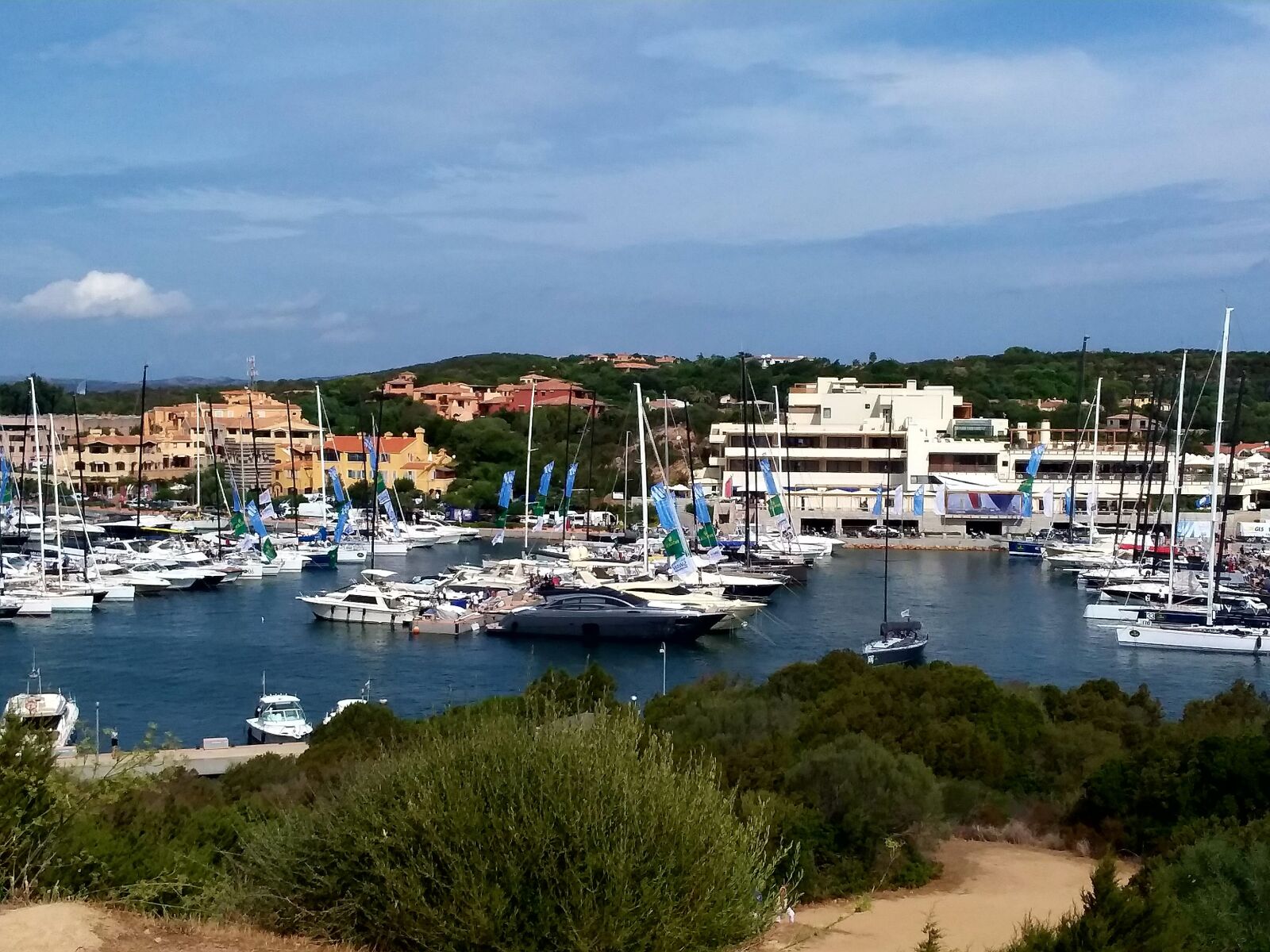 Samsung Galaxy Tab S2 sample photo. Boats, porto cervo, sardinia photography