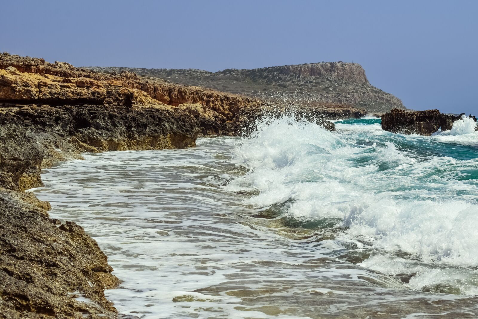 Nikon D3300 sample photo. Wave, smashing, sea photography