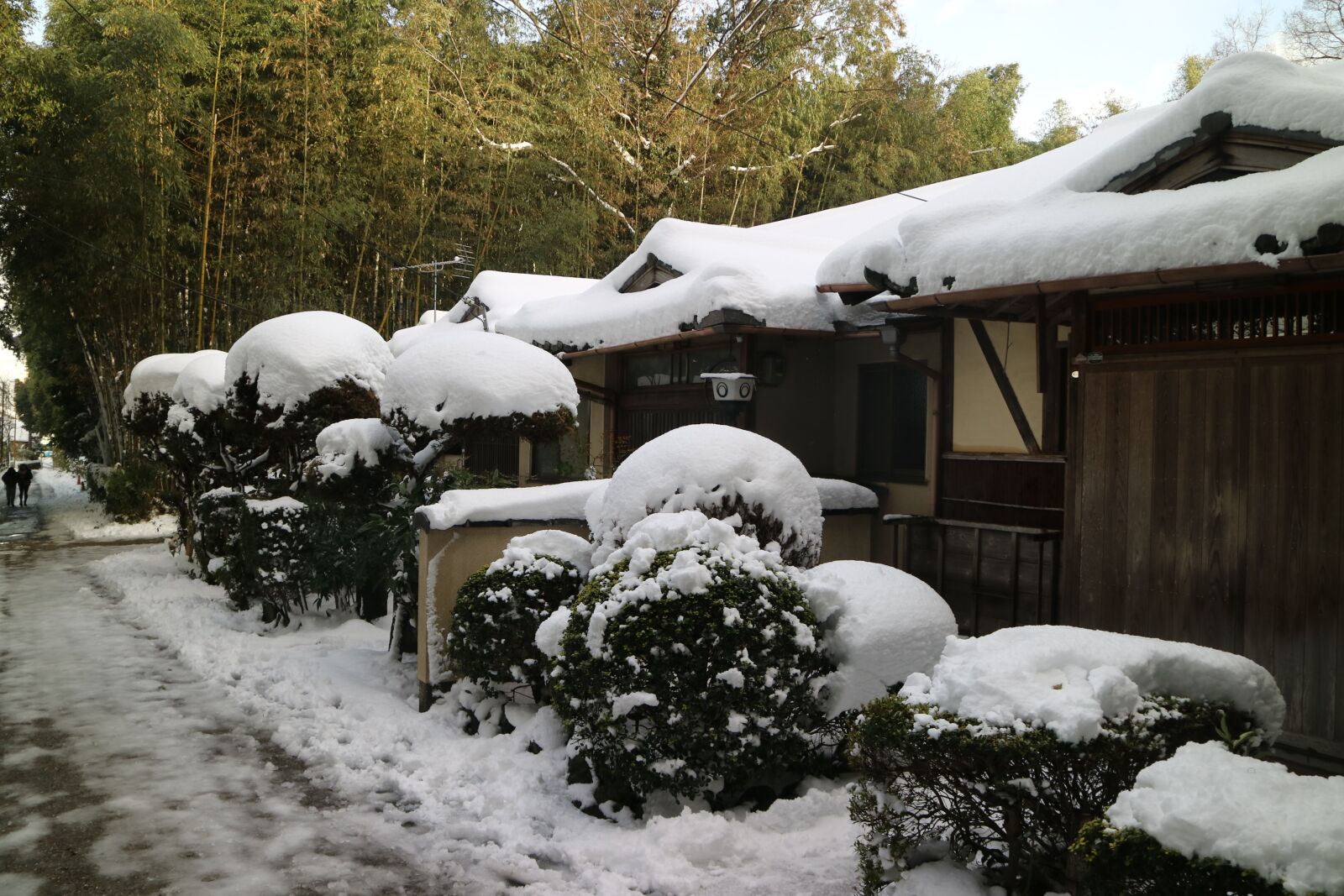 Canon EOS M3 sample photo. Snow, lanshan, log cabin photography