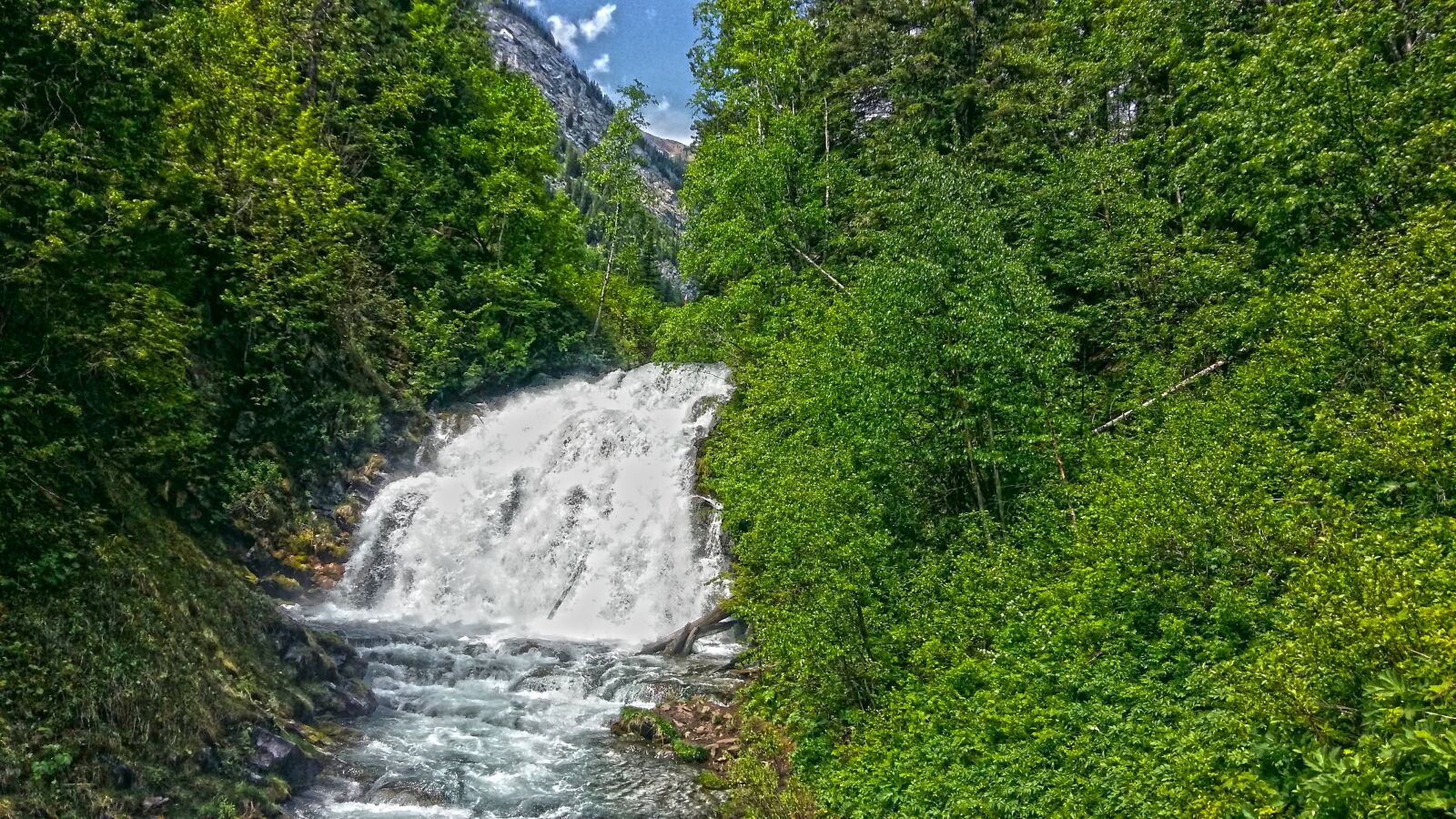 Samsung Galaxy A5 sample photo. Waterfall, waterfalls, nature photography