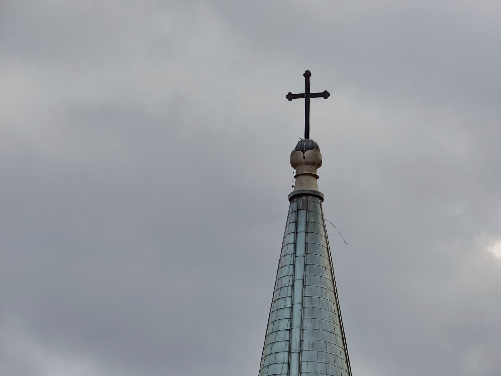 Nikon Coolpix P520 sample photo. Catholic, church tower, cross photography
