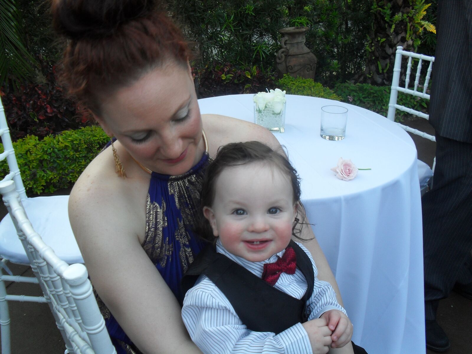 Samsung ES55,ES57 / VLUU ES55 /  SL102 sample photo. Happy baby, junior groomsman photography