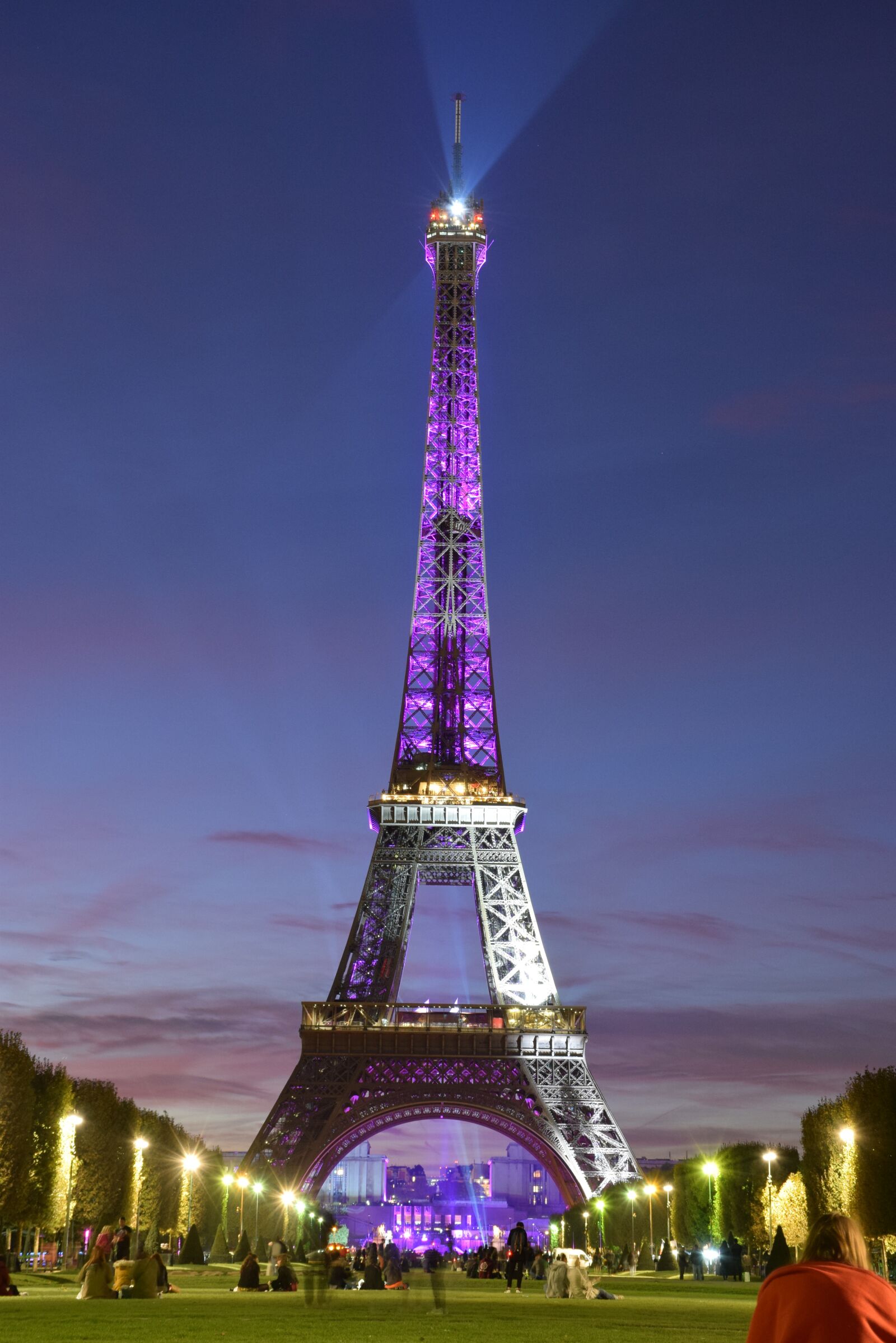 Nikon D5300 sample photo. Tower, eiffel, night photography
