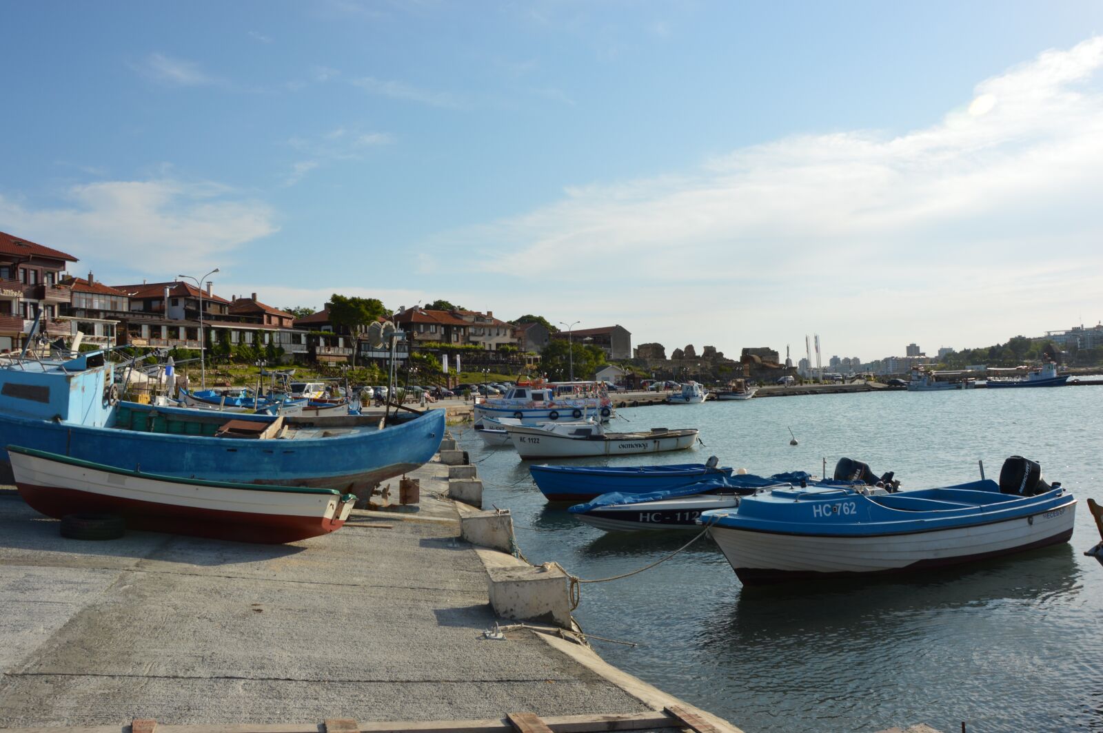 Nikon D3200 sample photo. Bulgaria, nessebar, port photography