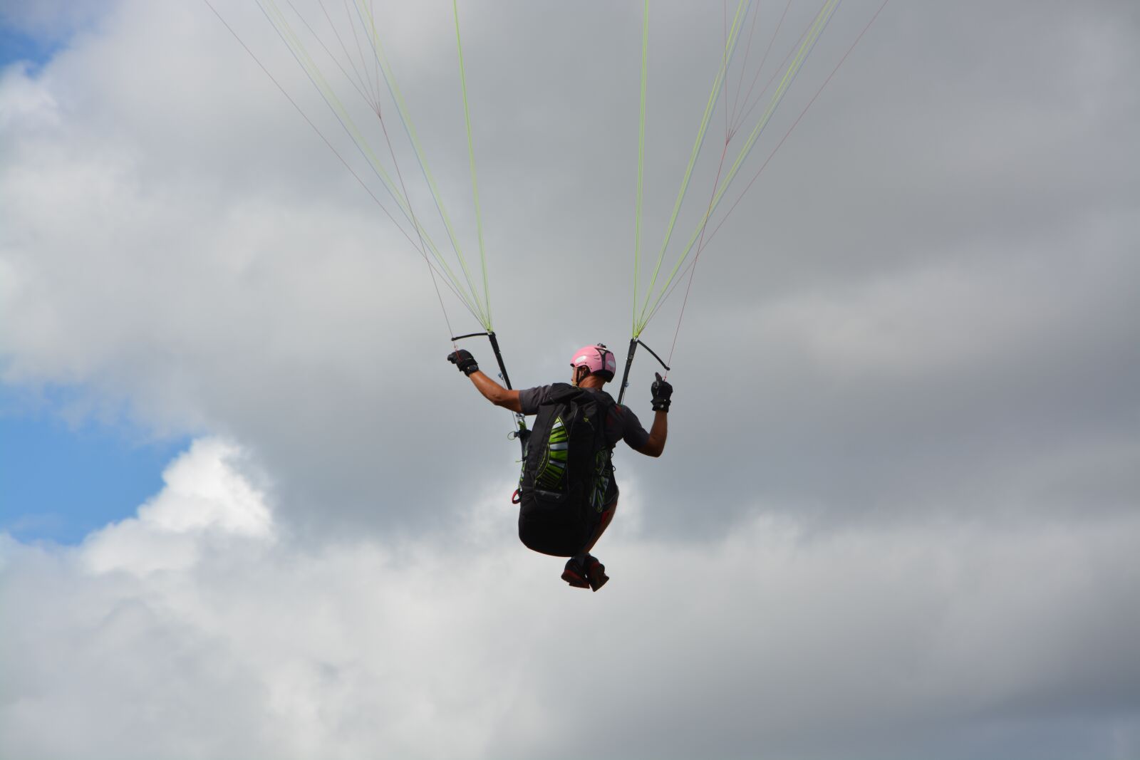 Nikon D5200 sample photo. Paragliding, paraglider, free flight photography