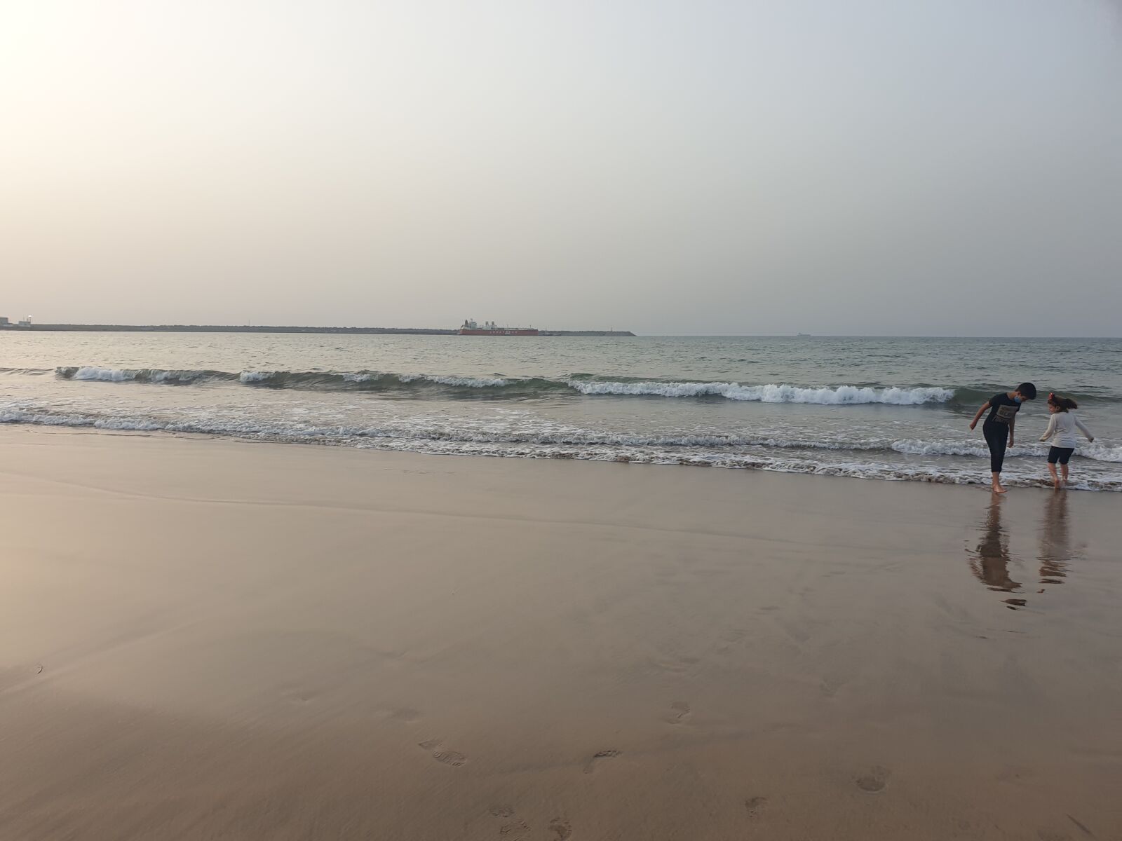 Samsung Galaxy S9+ sample photo. Beach, morocco, mohammedia photography