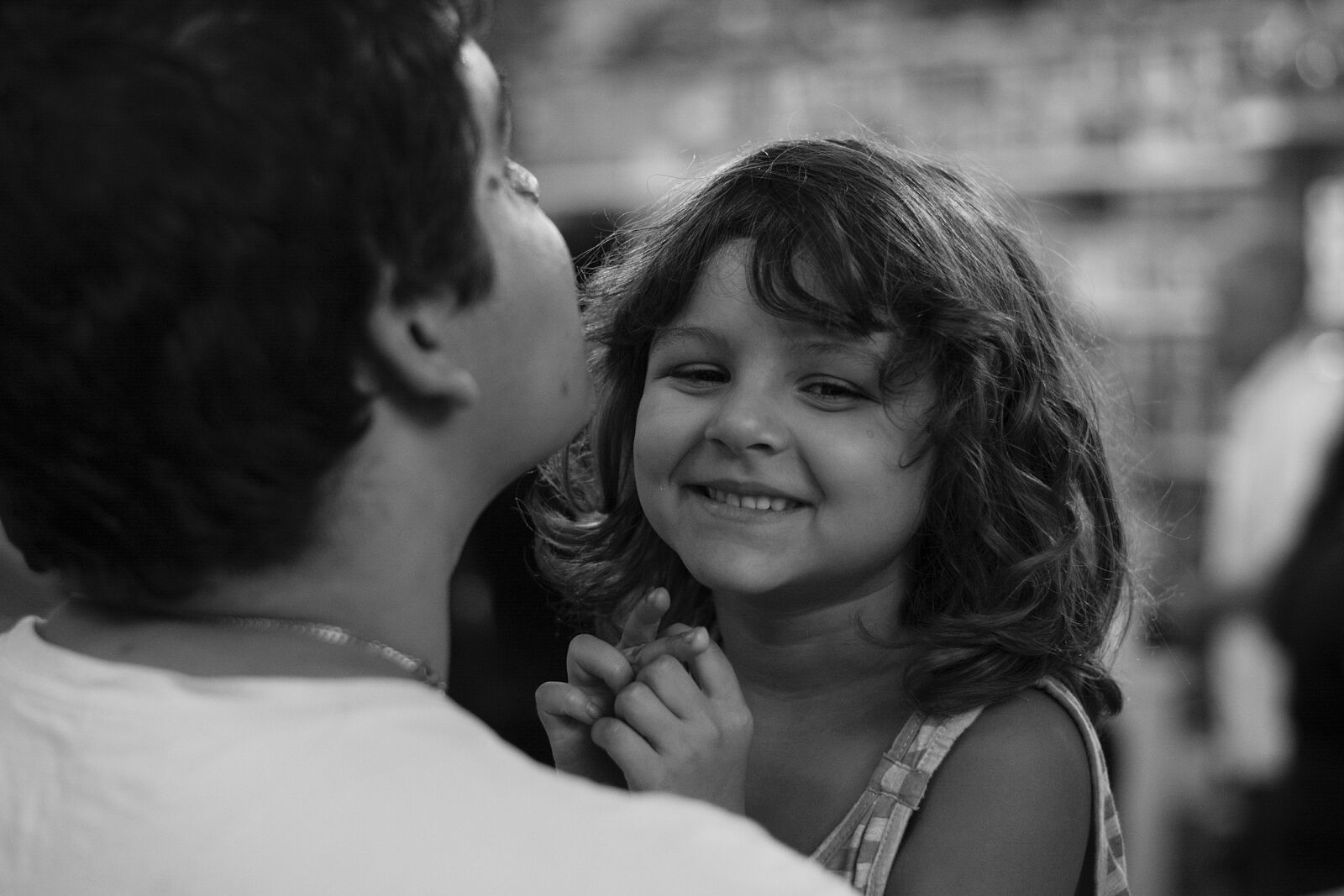 Nikon D5200 sample photo. Child, smile, father photography