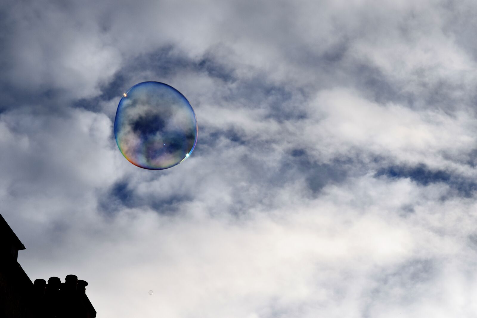 Nikon D3300 sample photo. Bubble, sky, building photography