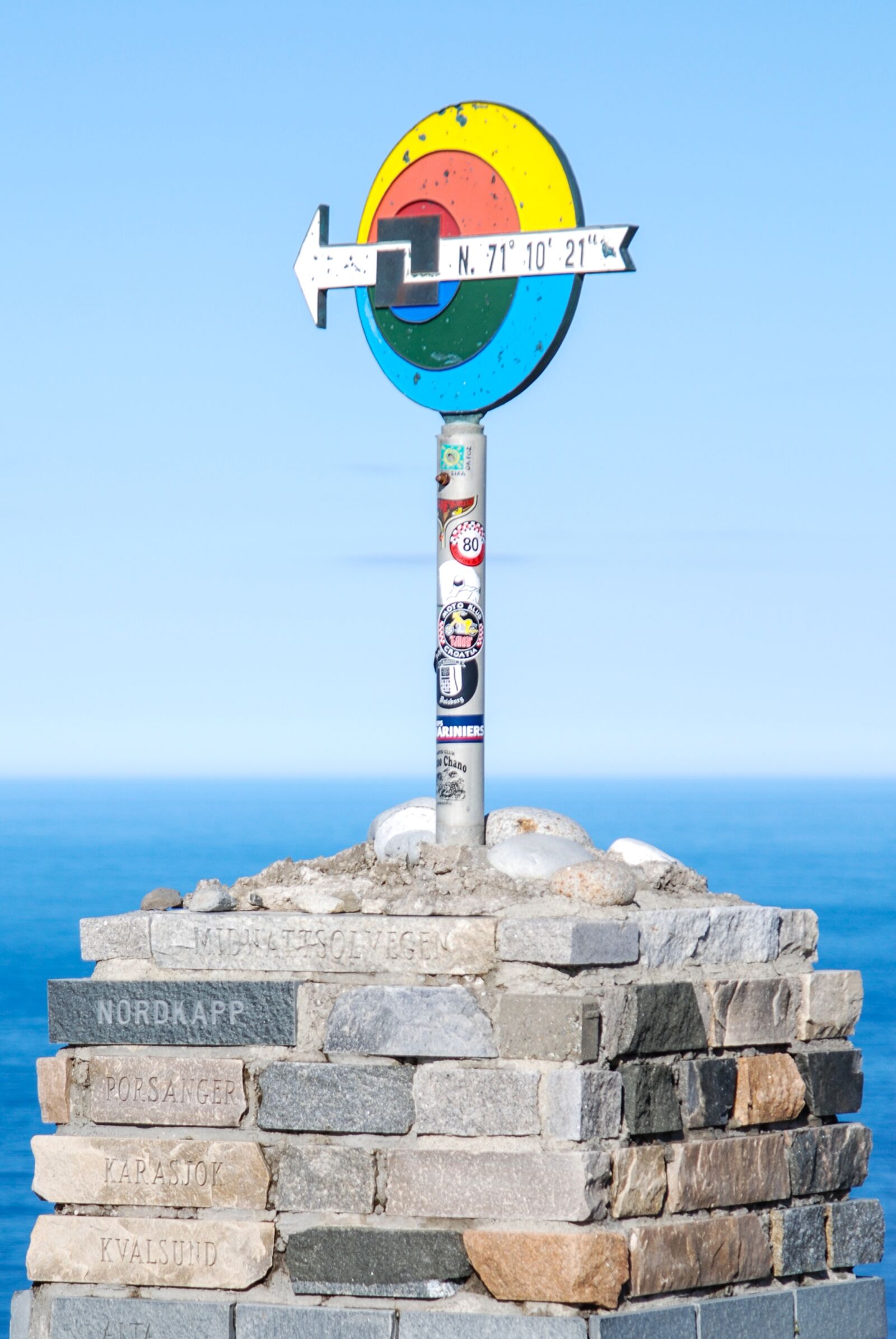 Nikon D80 sample photo. Norway, north cape, bricks photography