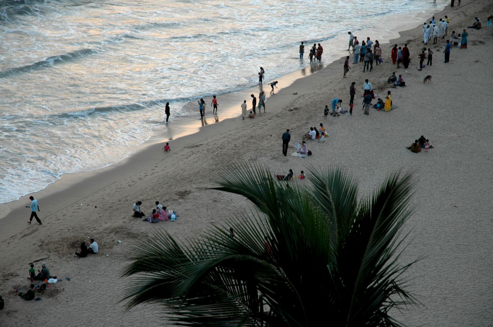 Nikon D70 sample photo. India, goa, beach photography