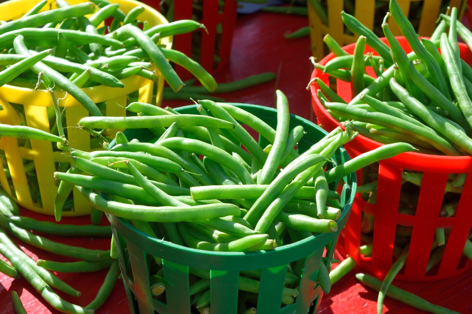 Nikon D3300 sample photo. String beans, for sale photography