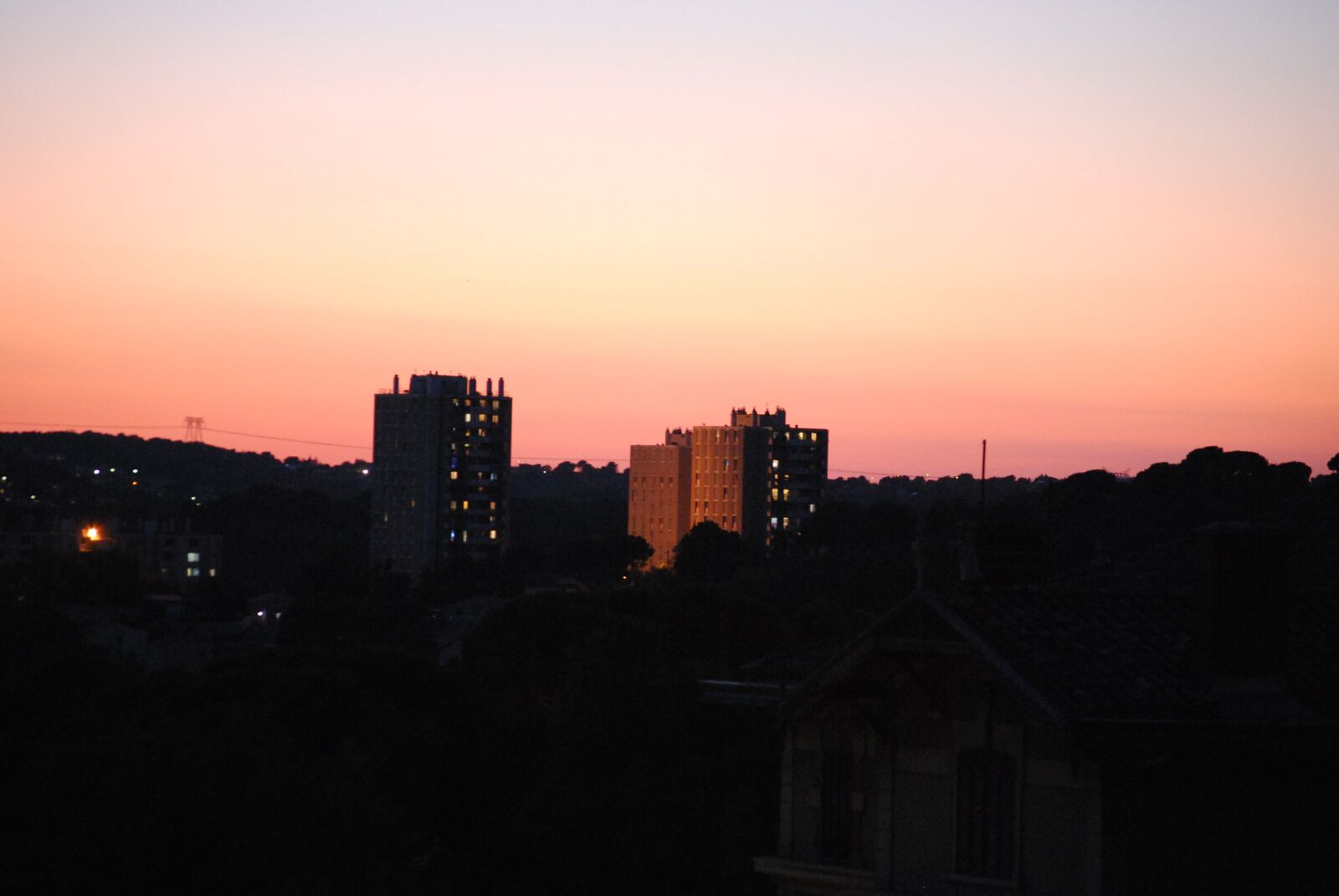 Nikon D60 sample photo. Sky, pink, tours photography