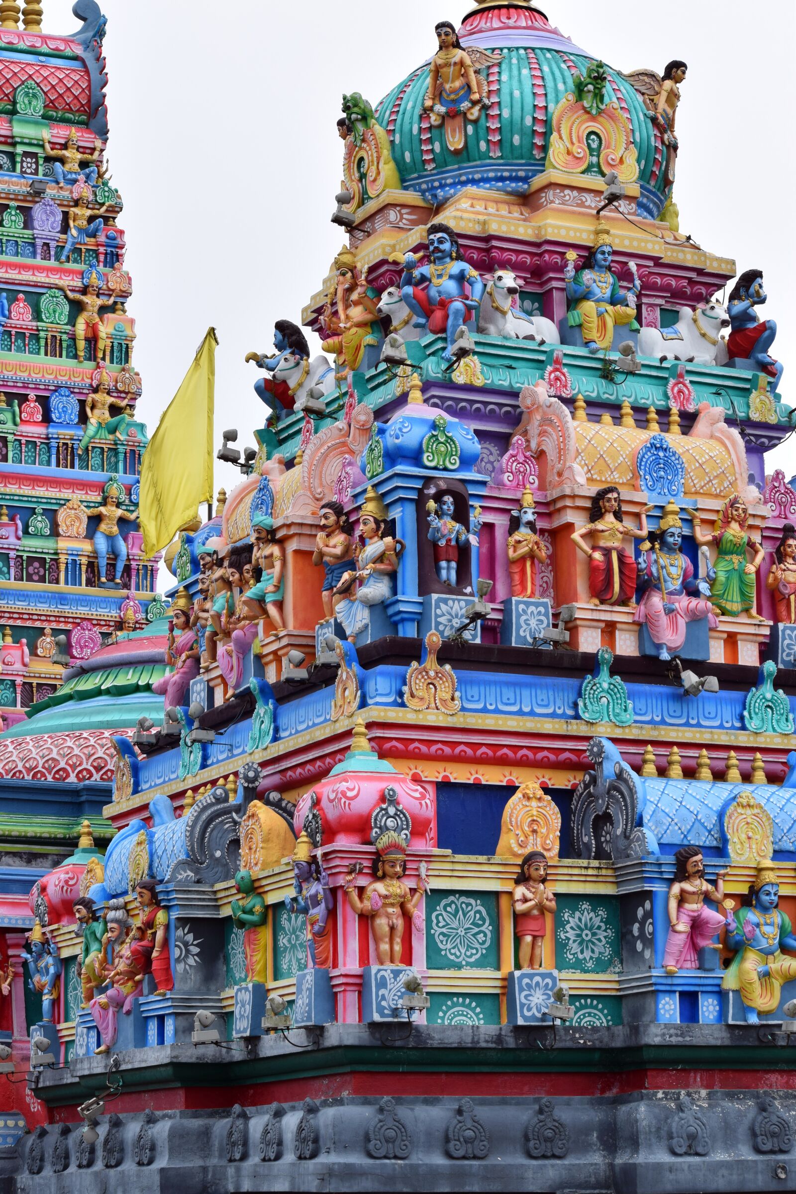 Nikon D3300 sample photo. Temple, colorful, india photography