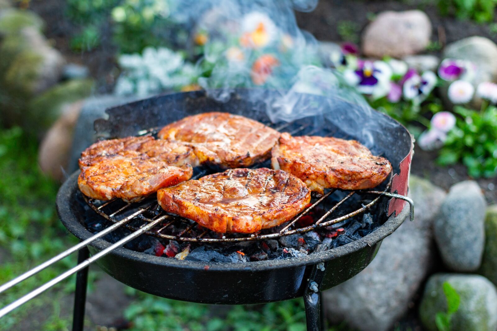 Canon EF 40mm F2.8 STM sample photo. Grill, barbecue at the photography