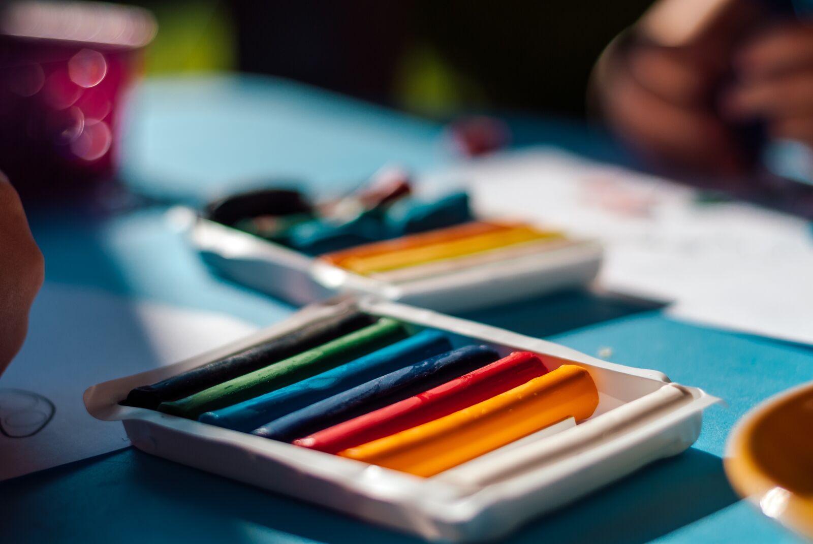 Nikon D200 sample photo. Plasticine, children, fun photography