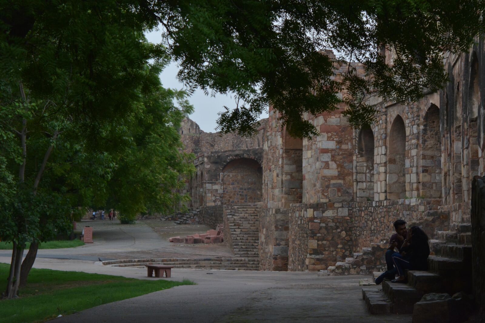 Nikon D5200 sample photo. Old fort, delhi, garden photography