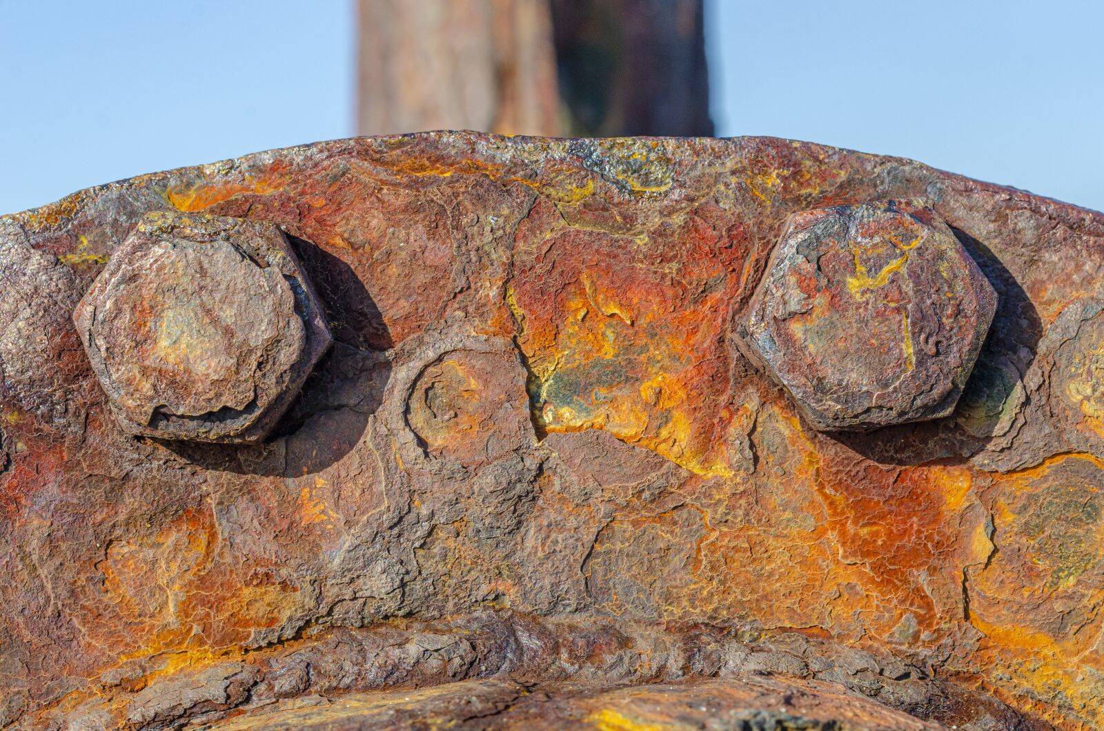 Nikon D7000 sample photo. Rust, iron, orange photography