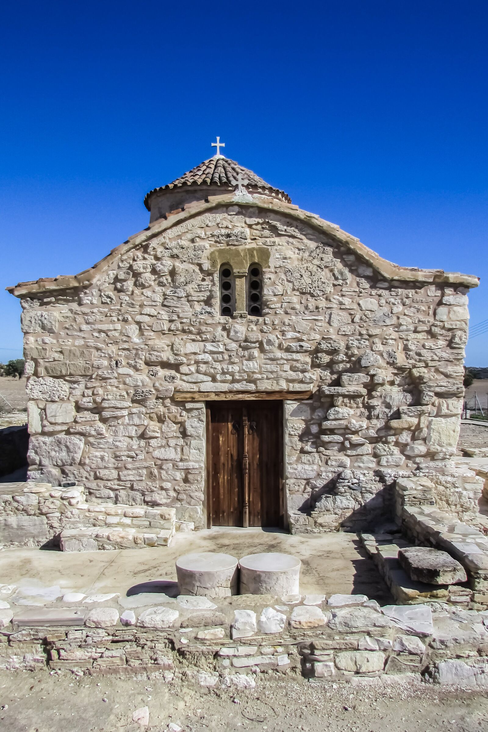 Canon PowerShot SX400 IS sample photo. Panagia of kofinou, church photography