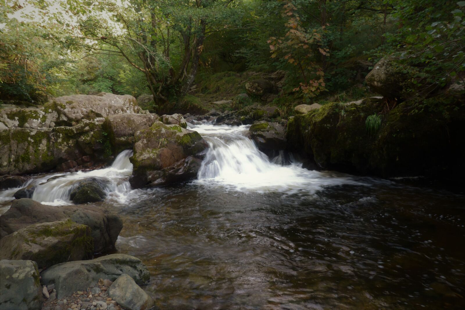 Panasonic Lumix DMC-FZ40 (Lumix DMC-FZ45) sample photo. Waterfall, stream, landscape photography