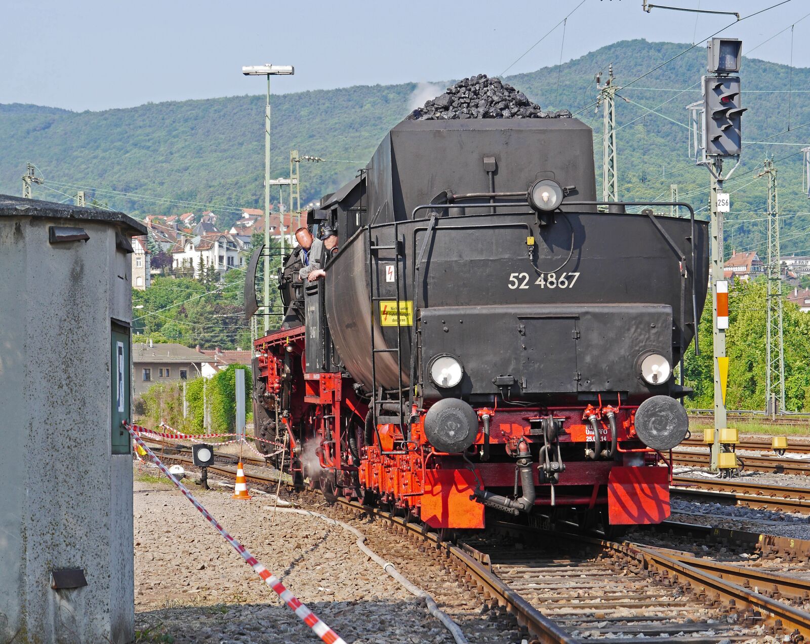 Panasonic Lumix DMC-GH3 sample photo. Steam locomotive, when tender photography