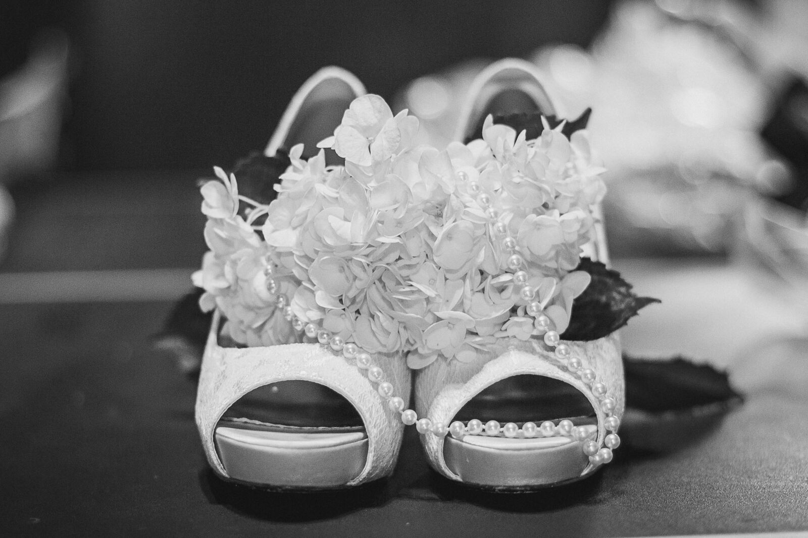 Canon EOS 600D (Rebel EOS T3i / EOS Kiss X5) + Canon EF 50mm F1.4 USM sample photo. Wedding shoes, decorated, wedding photography