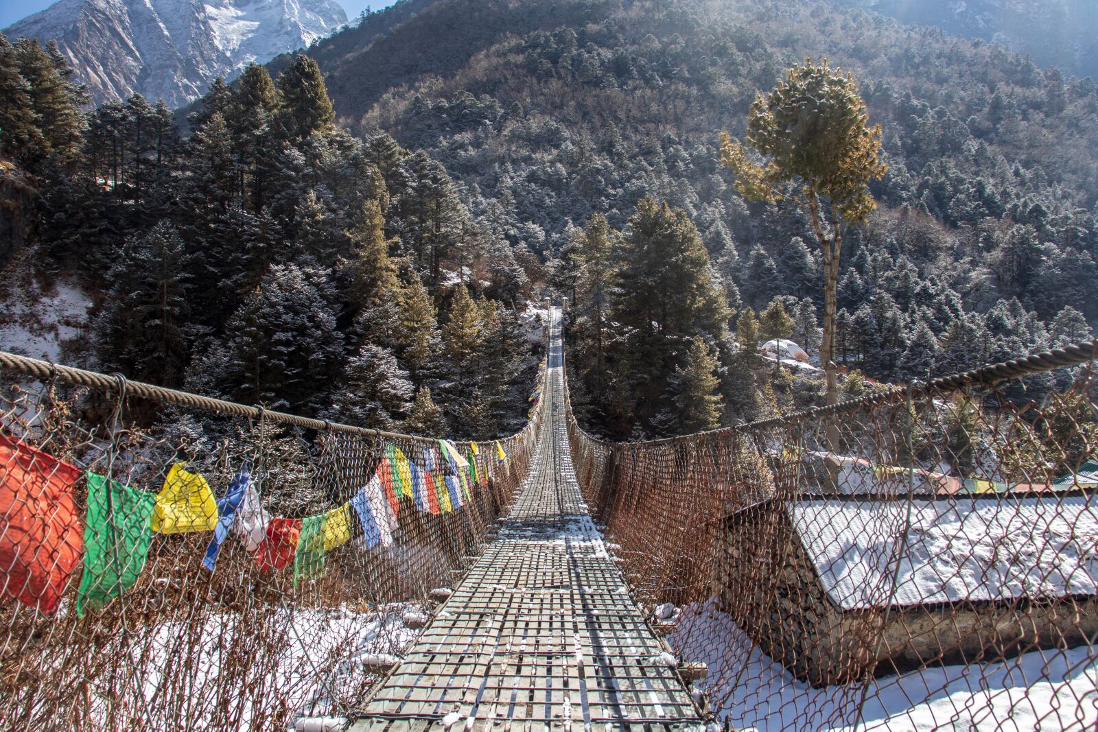 Canon EOS 200D (EOS Rebel SL2 / EOS Kiss X9) sample photo. Nepal, himalayas, bridge photography