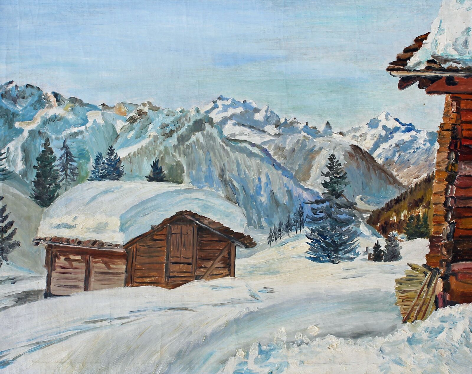 Canon EOS 1100D (EOS Rebel T3 / EOS Kiss X50) sample photo. Chalets, haute-savoie, mountain photography