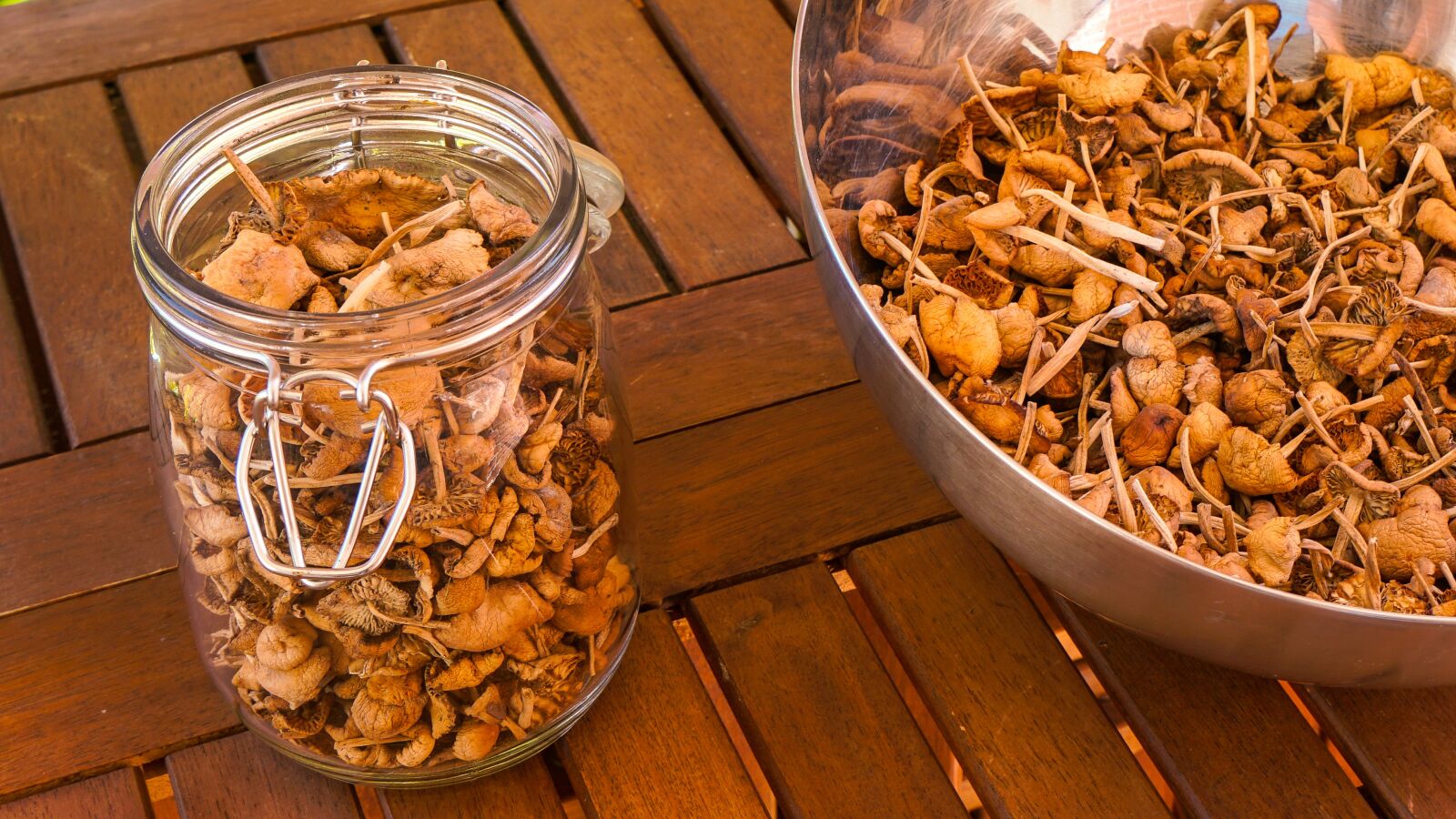 Sony a6500 + Sony Vario-Tessar T* E 16-70mm F4 ZA OSS sample photo. Mushrooms, canned, harvest photography
