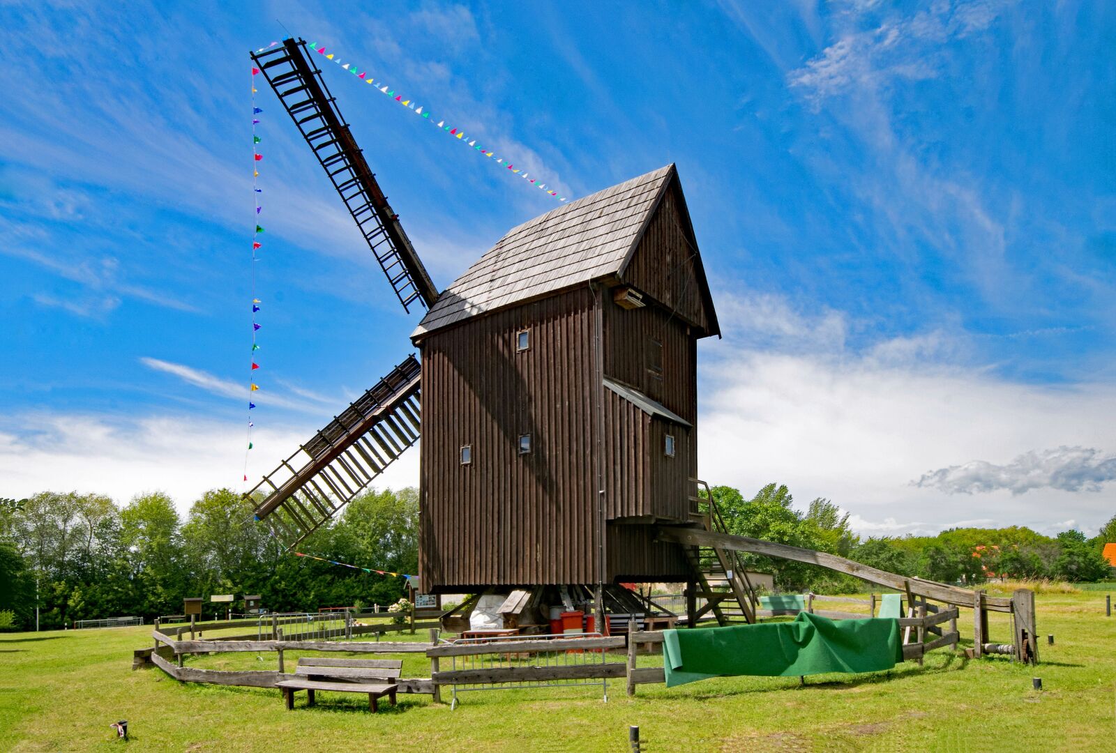 Nikon D5300 sample photo. Post mill, zwochau, saxony photography