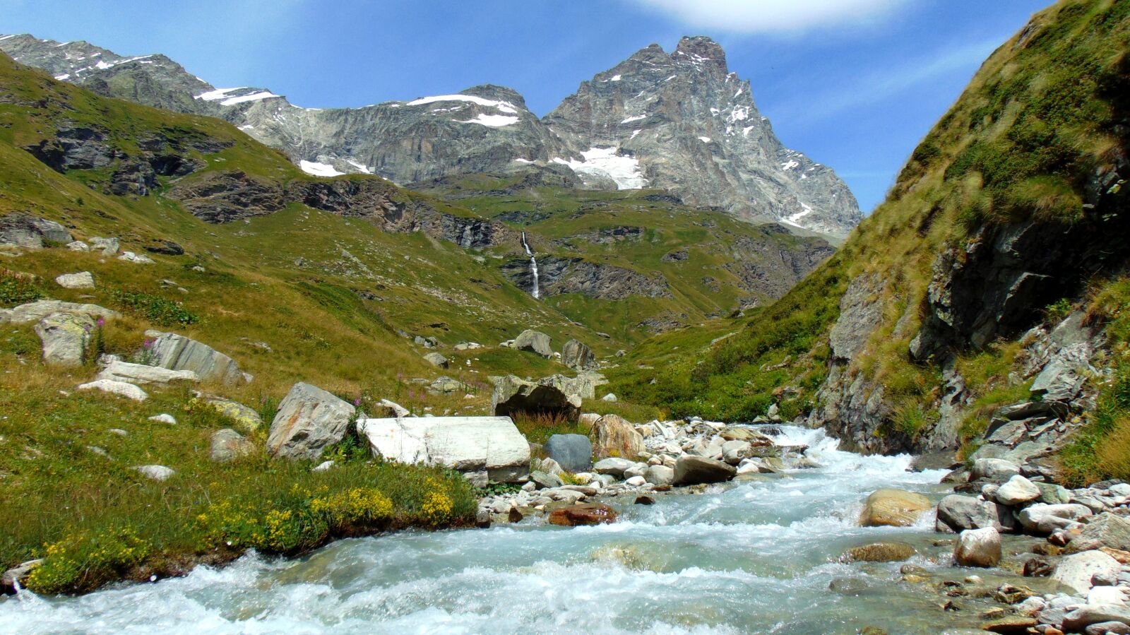 Sony Cyber-shot DSC-H300 sample photo. Alps, matterhorn, nature photography