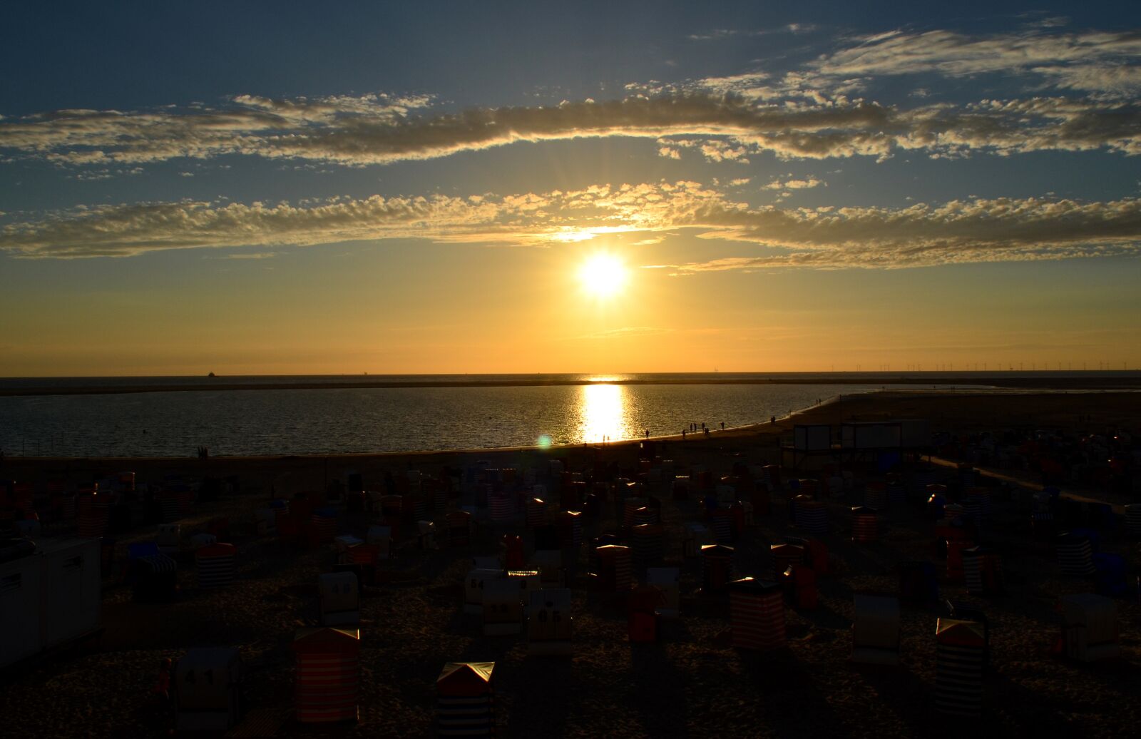 Nikon D5100 sample photo. Sunset, borkum, beach photography