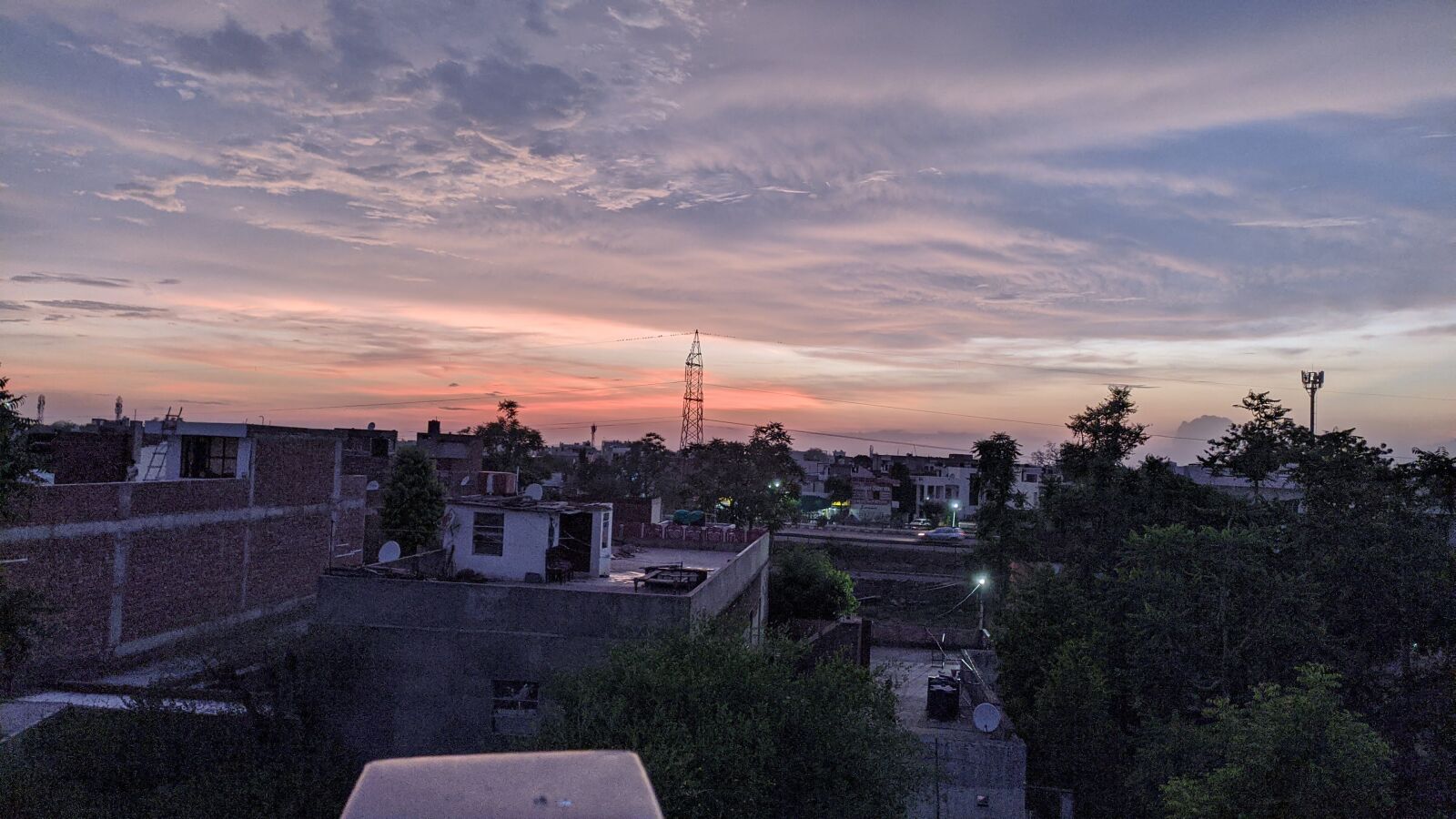 Xiaomi Redmi Note 8 sample photo. City, sky, sunset photography