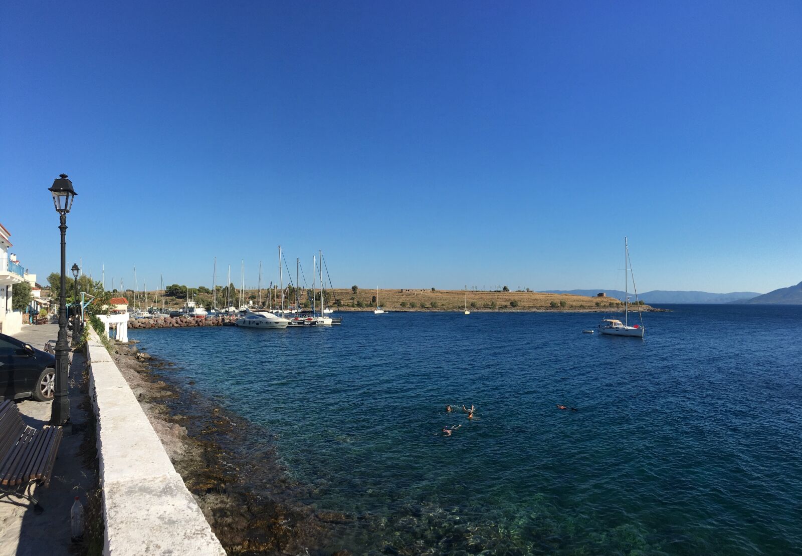 Apple iPhone 6s Plus sample photo. Port, greece, greek port photography
